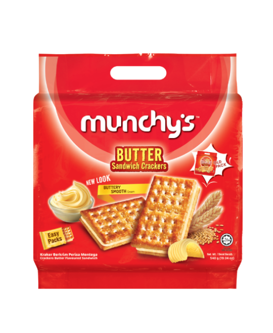 Munchy's Butter Sandwich Crackers 270g