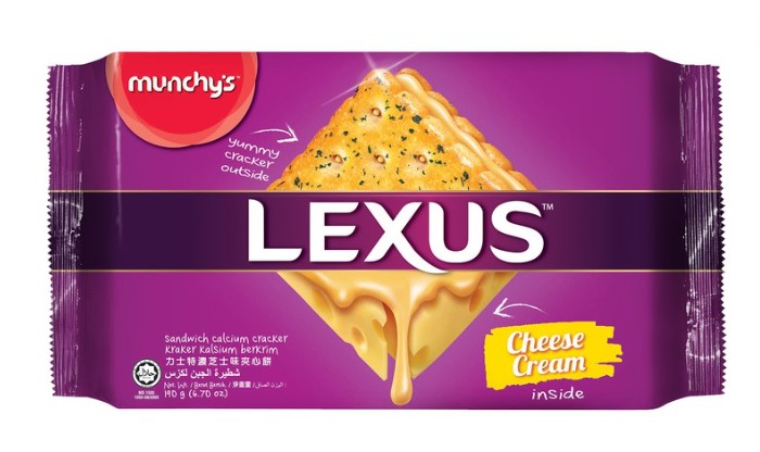 Munchy's Lexus Cheese Cream 190g