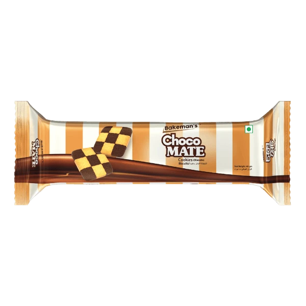 Bakeman's Choco Mate Cookies Biscuit 68g