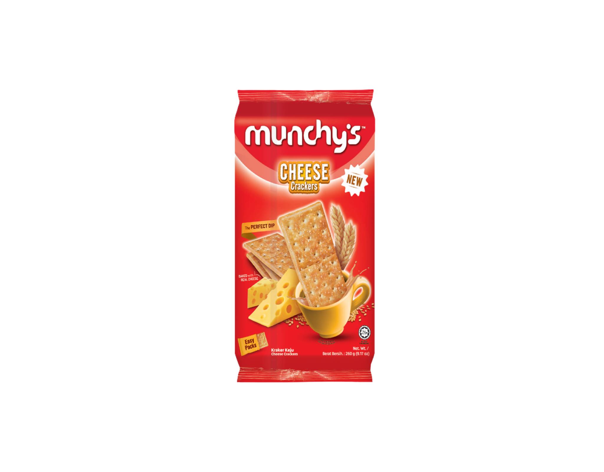 Munchy's Cheese Crackers 260g