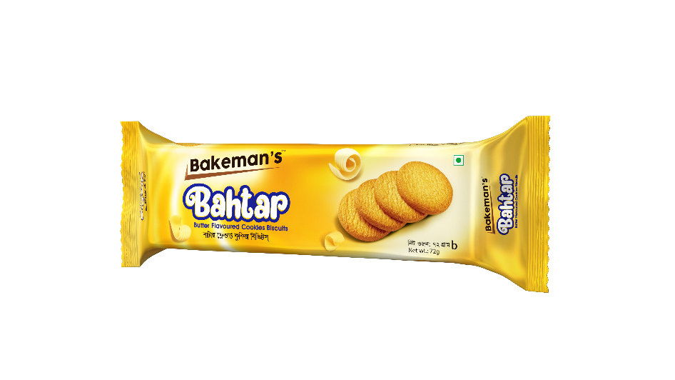 Bakeman's Bahtar Cookies Biscuit 72g