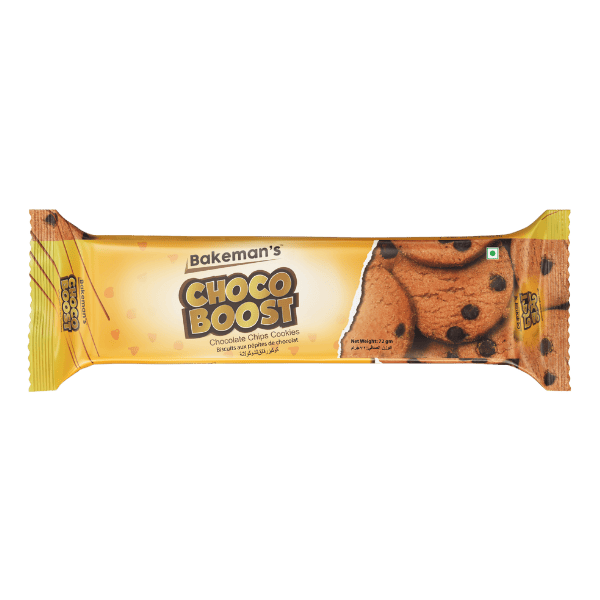 Bakeman's Choco Boost Cookies 72g